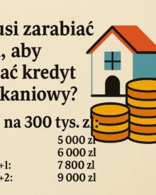 Jaka jest minimalna wysokość zarobków do kredytu mieszkaniowego?